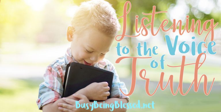 Listening to the Voice of Truth {Blogging Through Music}